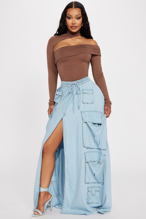 Maxi skirt fashion nova online