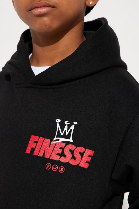 Mini Finesse Bear Club Hoodie Black