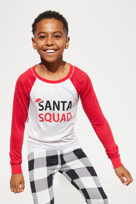 Santa squad pajamas store