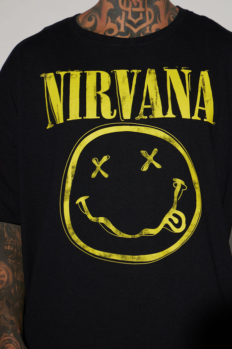 Nirvana yellow shirt on sale