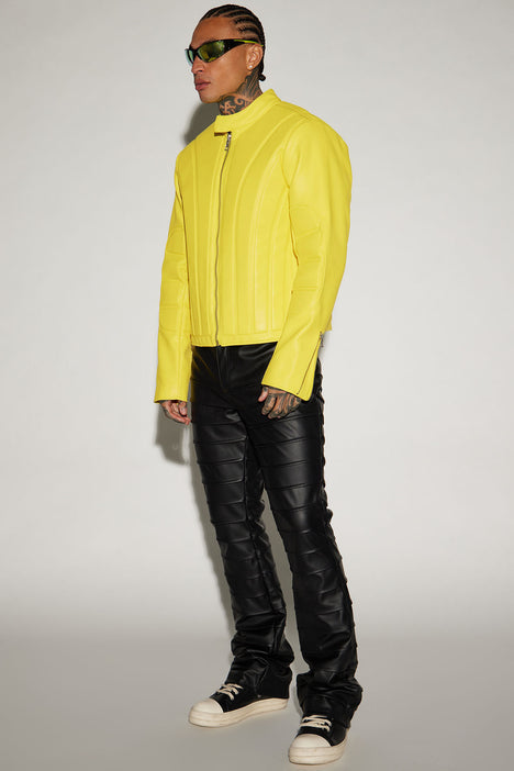 Fashion nova cheap yellow jacket
