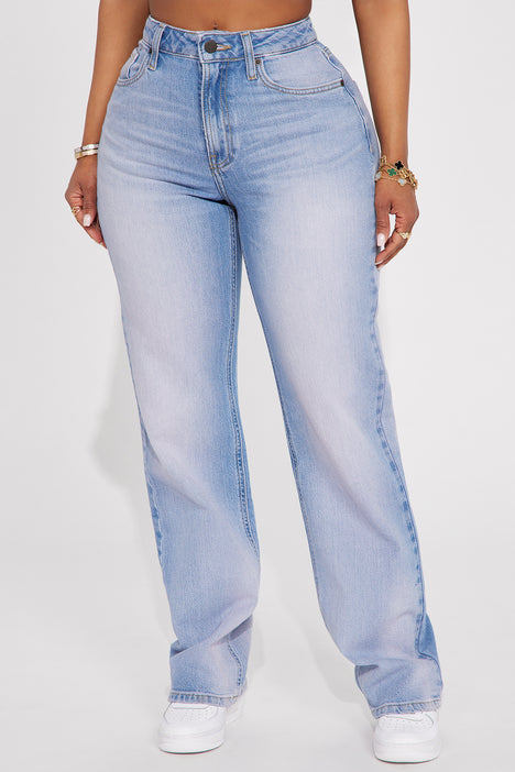 Fashion nova best sale straight leg jeans