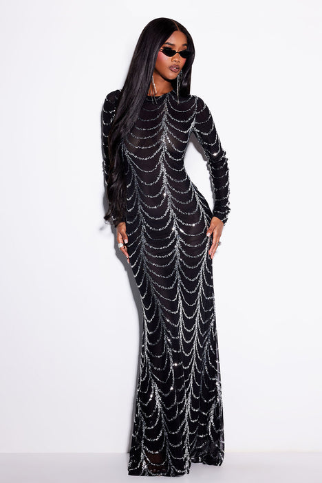 Night moves top dress fashion nova