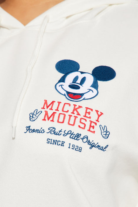 Original Mickey Mouse Hoodie Off White