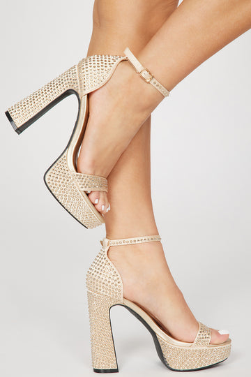 Strapped success heels fashion nova online