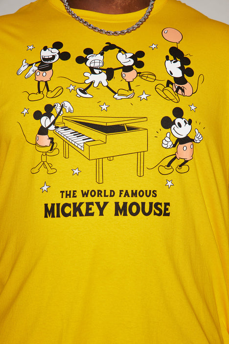 Gold mickey top mouse shirt