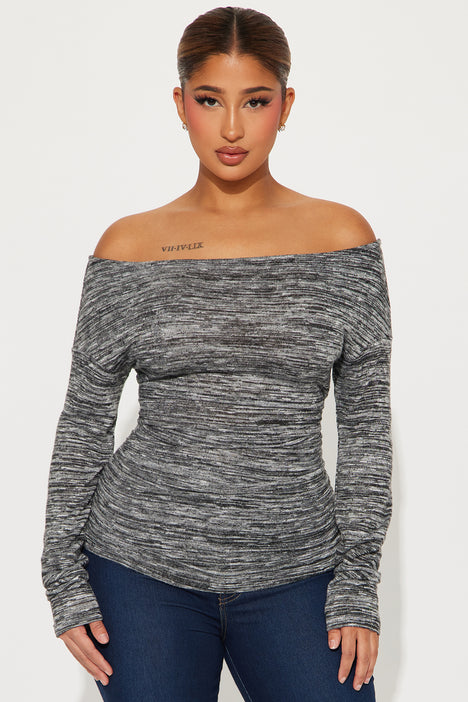Fashion nova off store the shoulder top