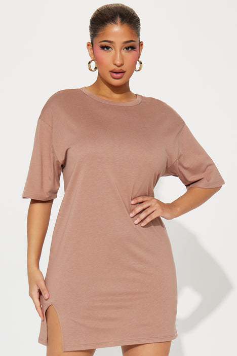 Fashion nova t shirt sale dress