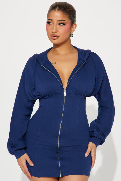 Fashion nova outlet hoodie dress