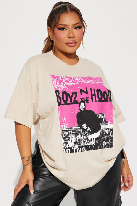 Boyz n the hood t shirt pink sales