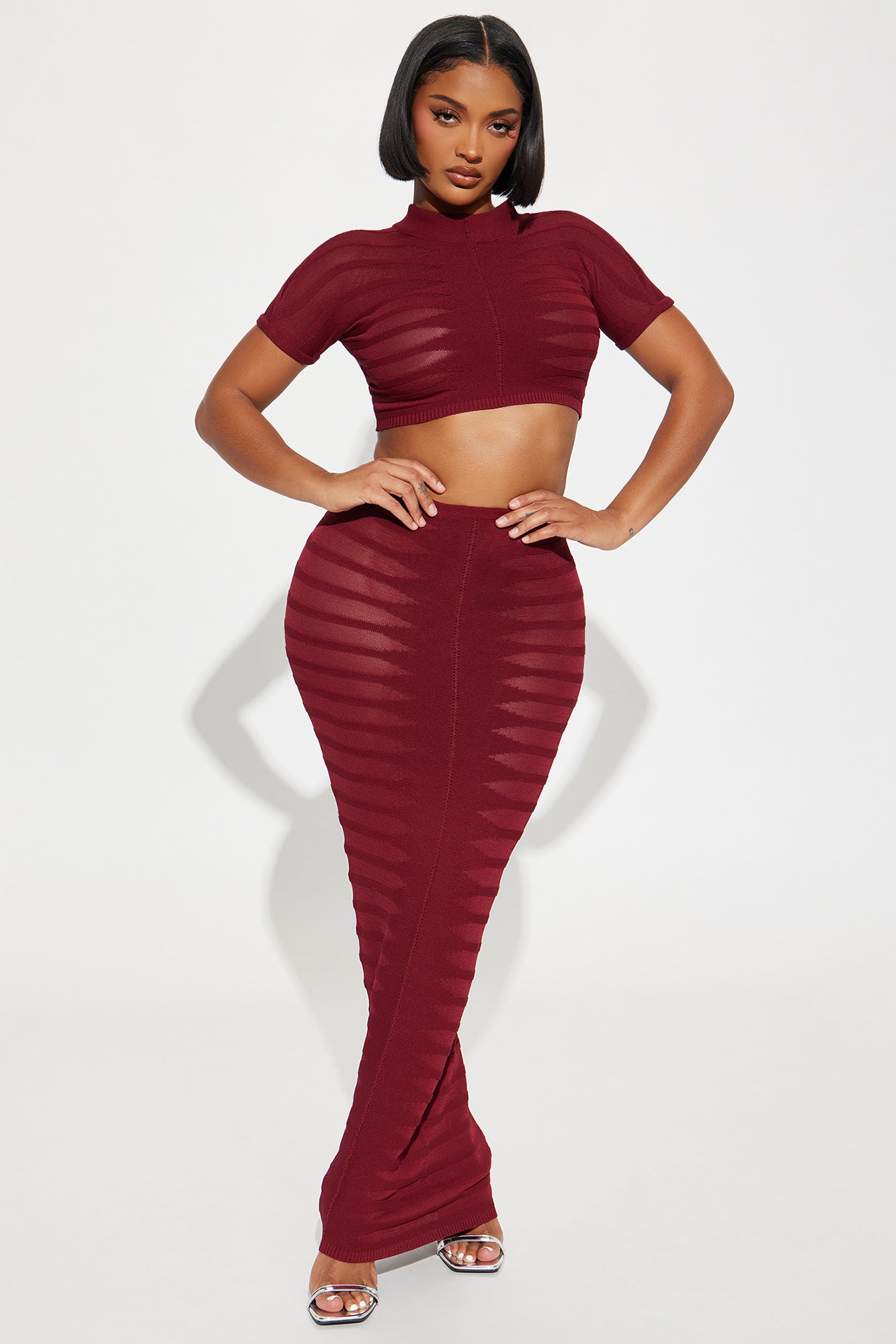 Burgundy two hotsell piece set