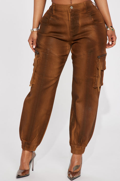 Fashion nova denim joggers on sale