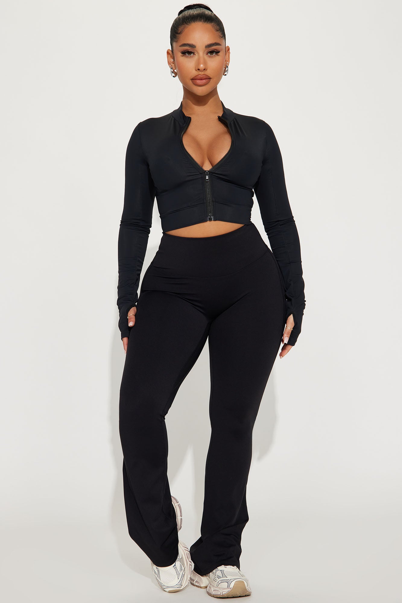 Nyma Ruched Yoga Pant Black Fashion Nova Nova Sport Fashion