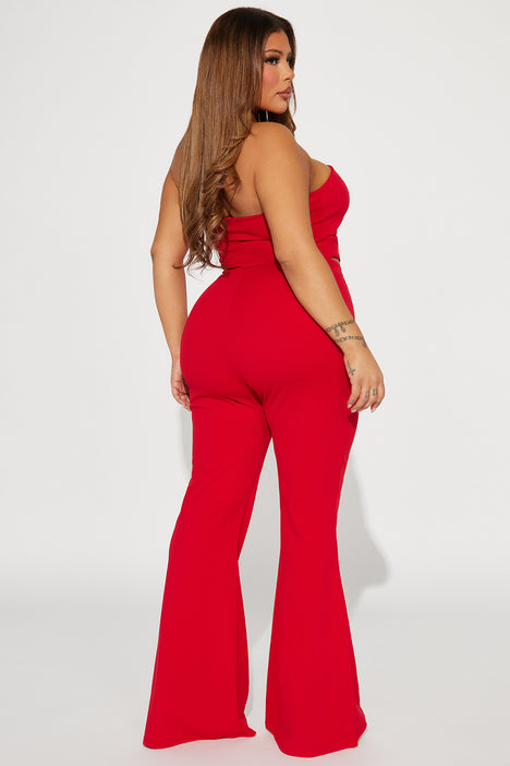 Red jumpsuit clearance size 12