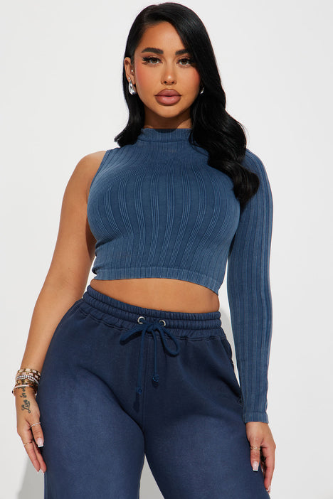 One shoulder best sale tops fashion nova