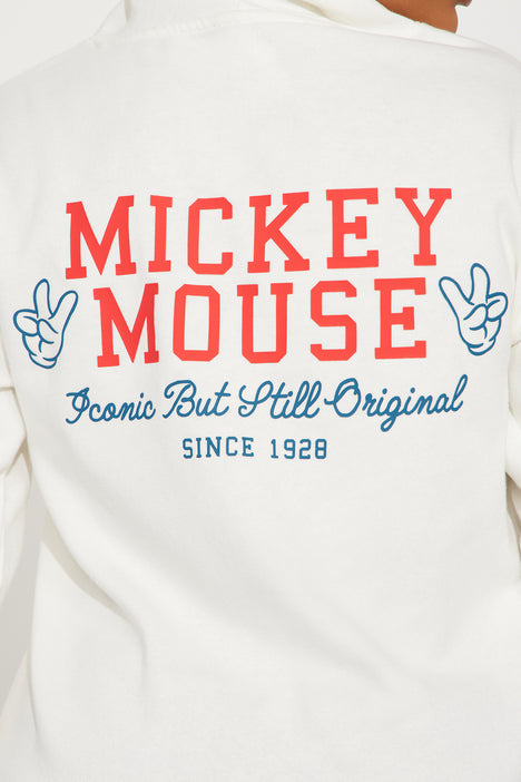 Original Mickey Mouse Hoodie Off White