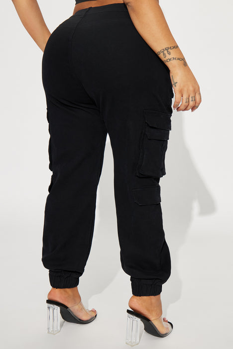 Petite cargo hotsell joggers