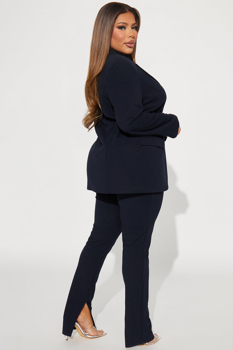 Monroe Blazer Pant Set Navy Fashion Nova, Matching Sets Fashion Nova