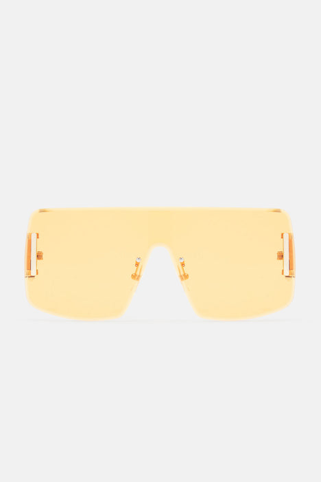 Summer Time Fine Babe Sunglasses - Orange, Fashion Nova, Sunglasses