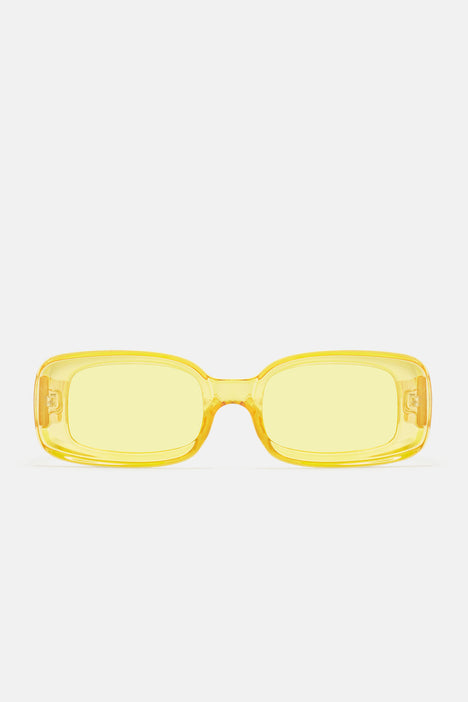 Women's Summer Without You Sunglasses in Yellow by Fashion Nova | Fashion Nova