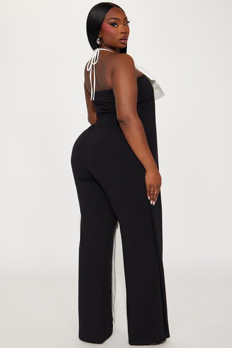 Black jumpsuit sales size 14