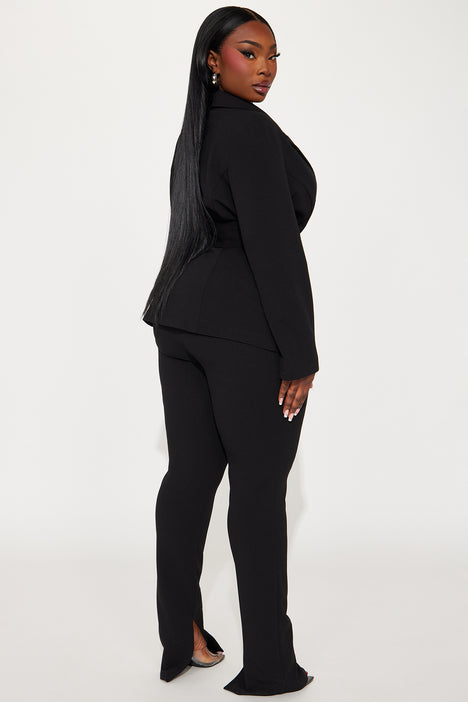 Point Of Interest Pant Set - Black, Fashion Nova, Matching Sets