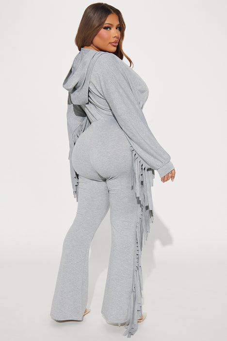 Fashion nova sales fringe jumpsuit