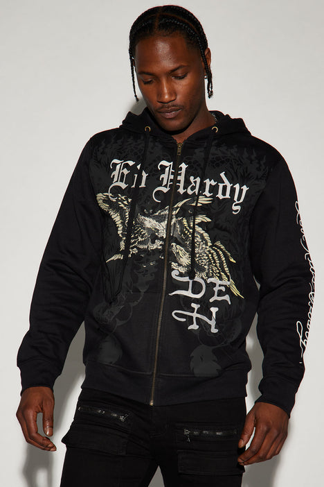 Ed hardy on sale mens hoodie