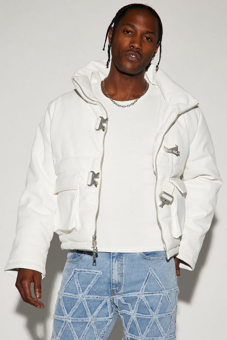 Fashion nova shop white jacket