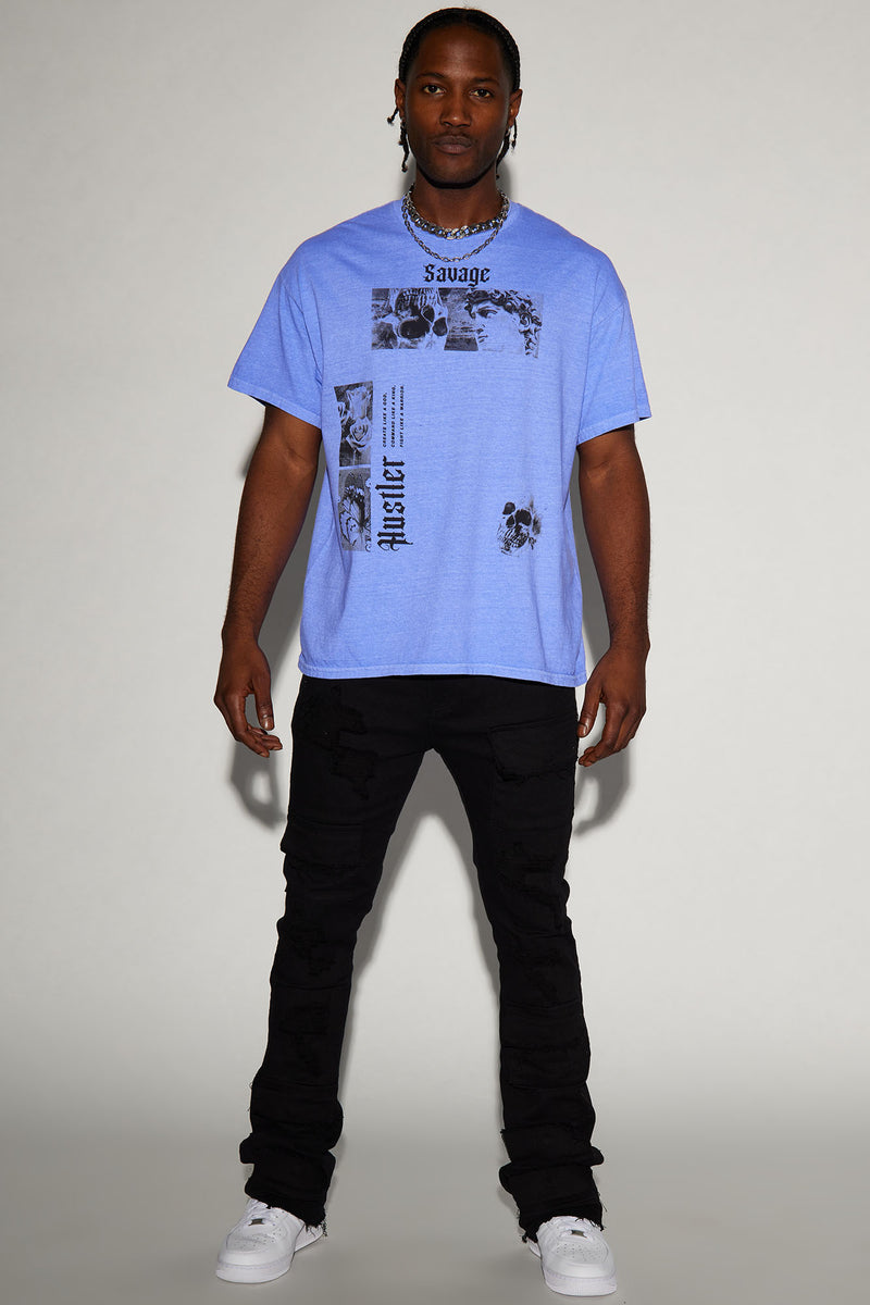 T-shirt Manches Courtes Homme California Republic Hustle - Gravity Threads