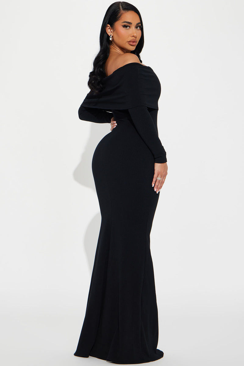Nayeli Snatched Maxi Dress - Black | Fashion Nova, Dresses | Fashion Nova