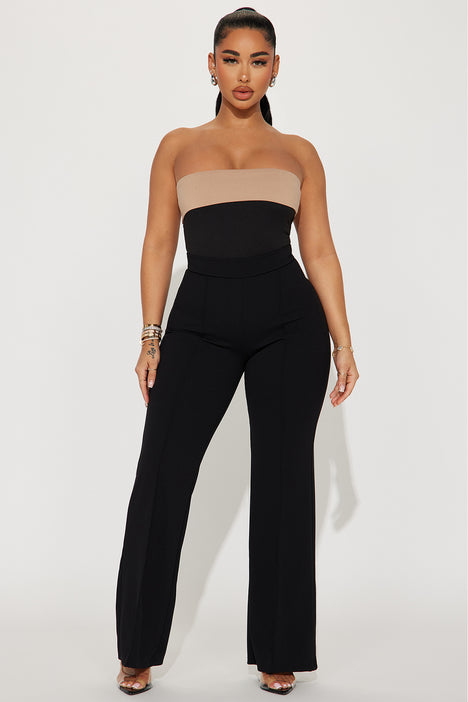 Sonya Low Back Snatched Bodysuit - Black, Fashion Nova, Bodysuits