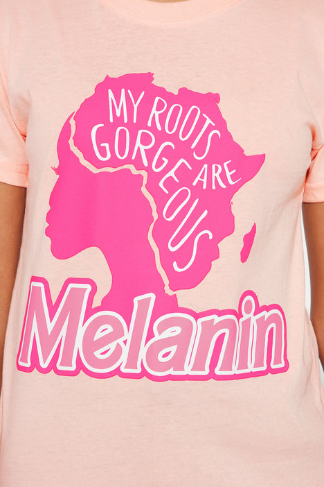 Pink sales melanin shirt