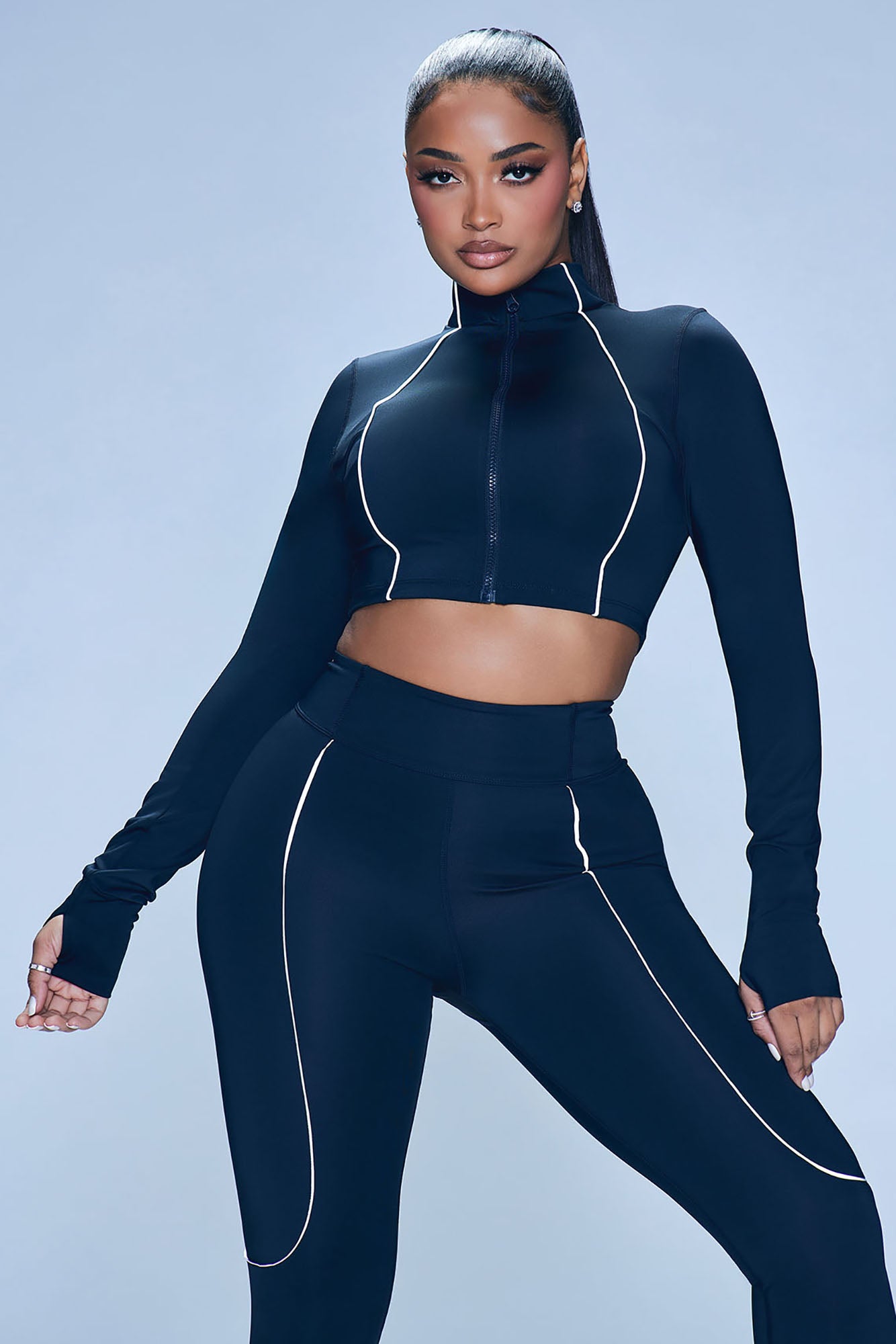 Reflective jacket fashion nova on sale