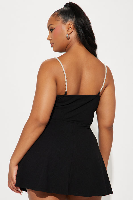 Nº21 crepe mini dress - Black