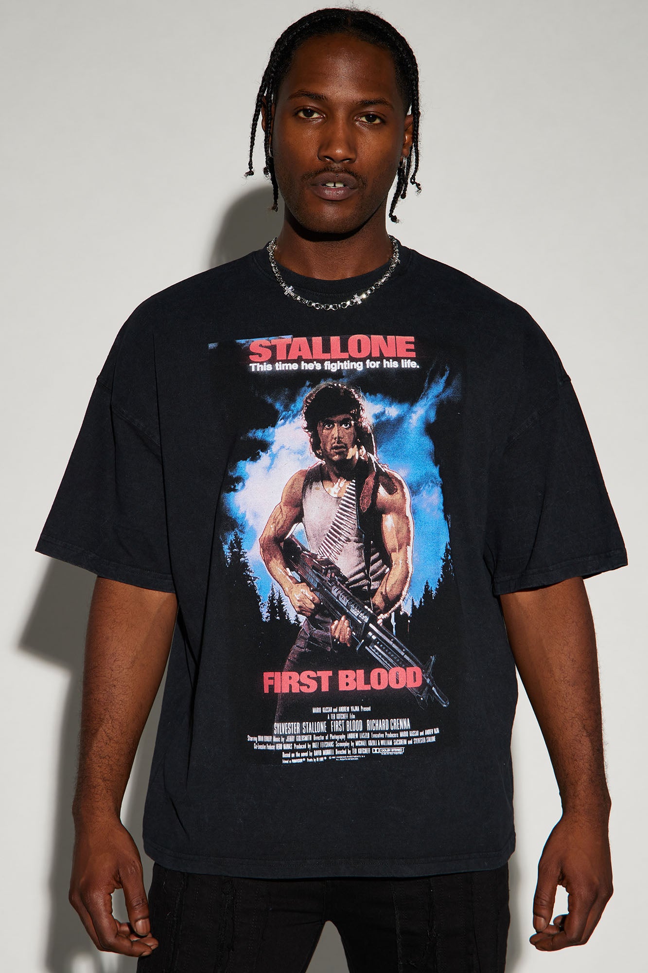 T shirt rambo first blood hotsell