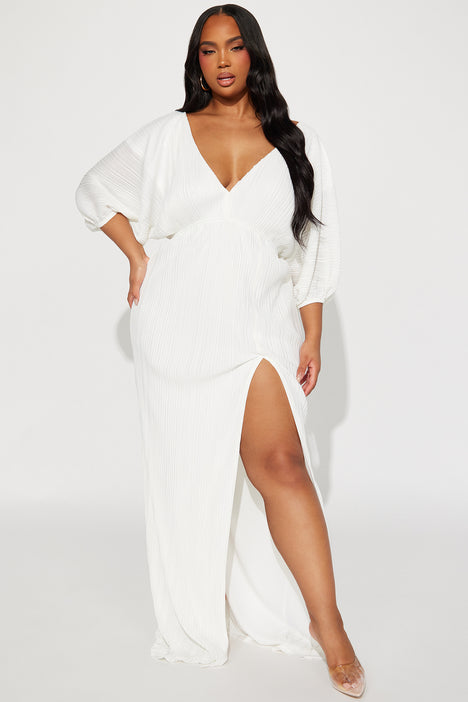 White maxi dress size 20 sales