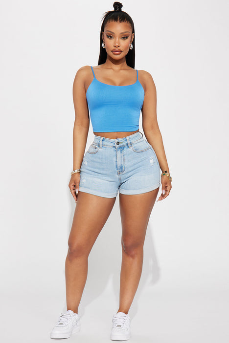 Fashion nova on sale jean shorts