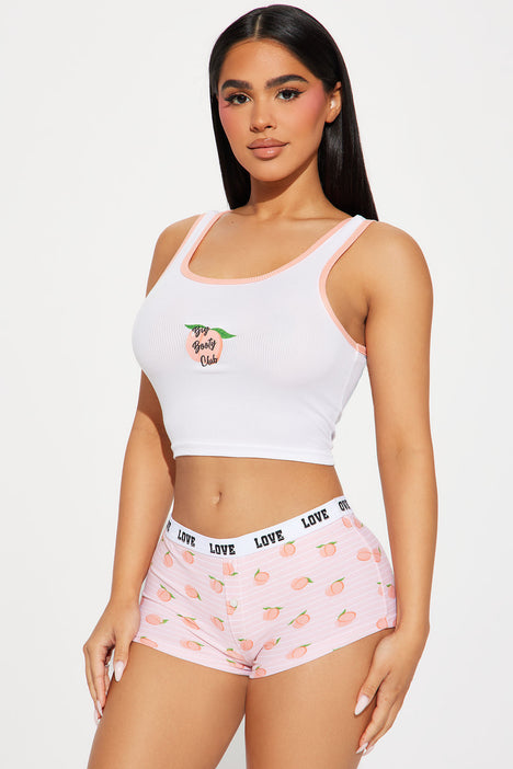 Booty pj shorts sale