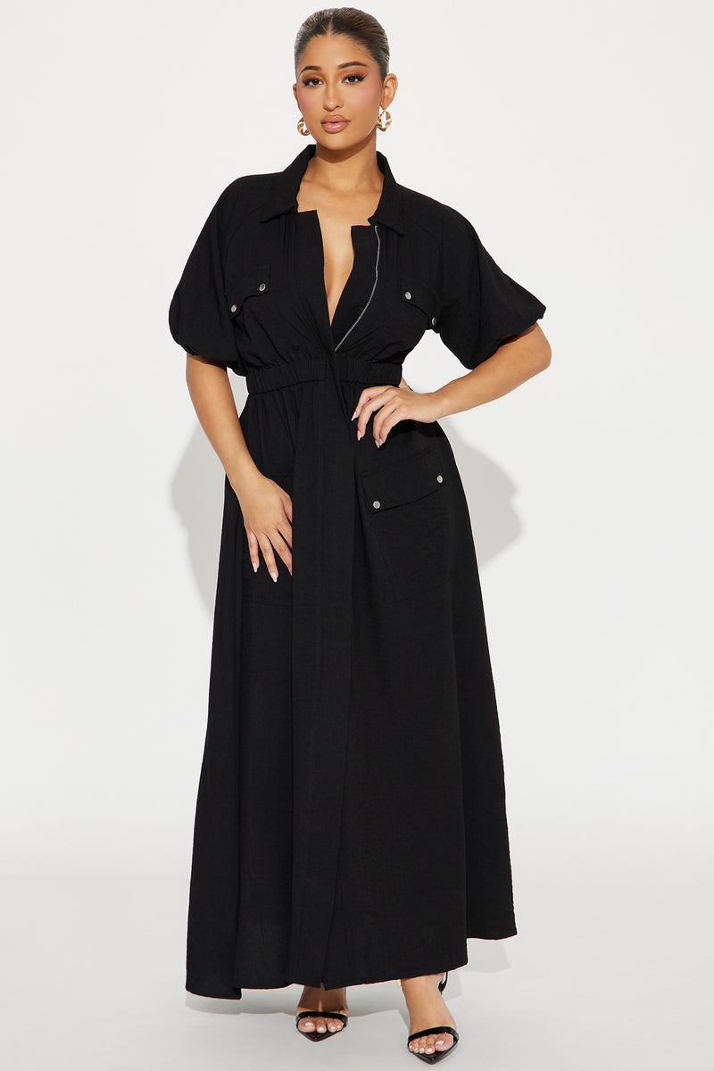 Polina Maxi Dress - Black | Fashion Nova, Dresses | Fashion Nova