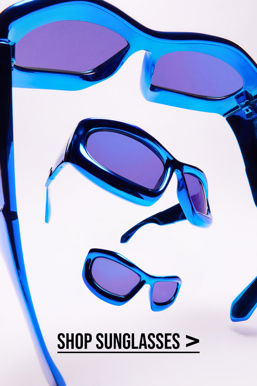 One Night Sunglasses - Blue
