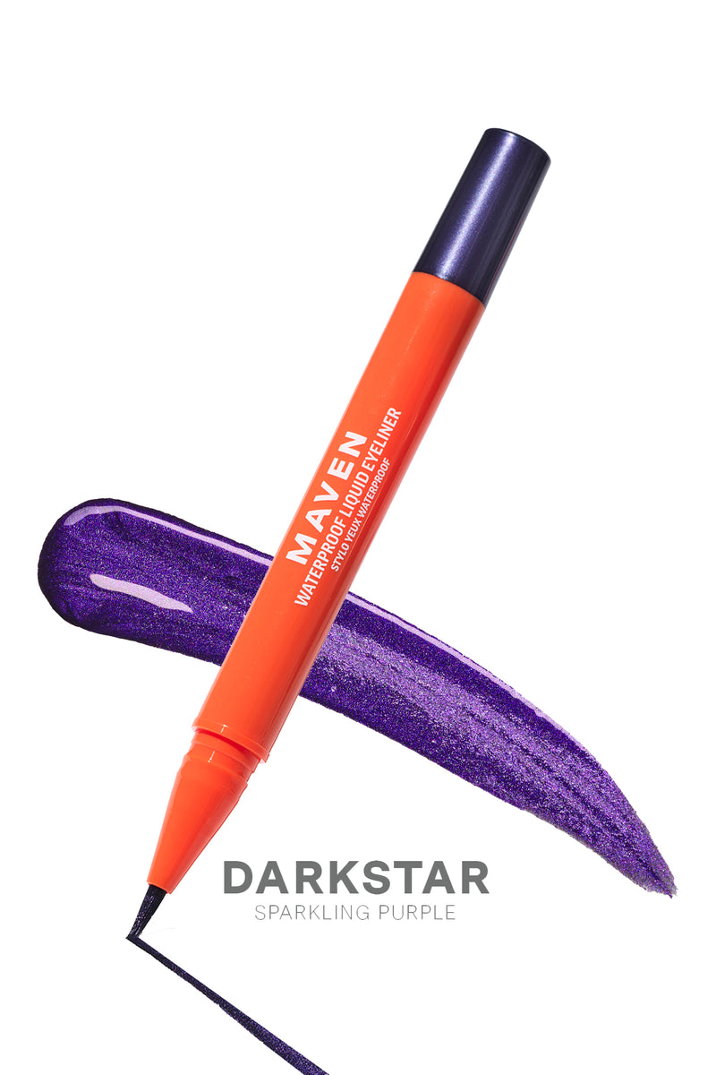 Maven Waterproof Liquid Eyeliner Dark Star Fashion Nova, Eyeliner