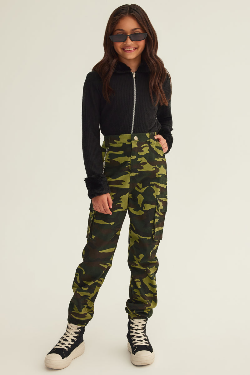 Mini Arya Cargo Joggers - Camouflage | Fashion Nova, Kids Pants & Jeans ...