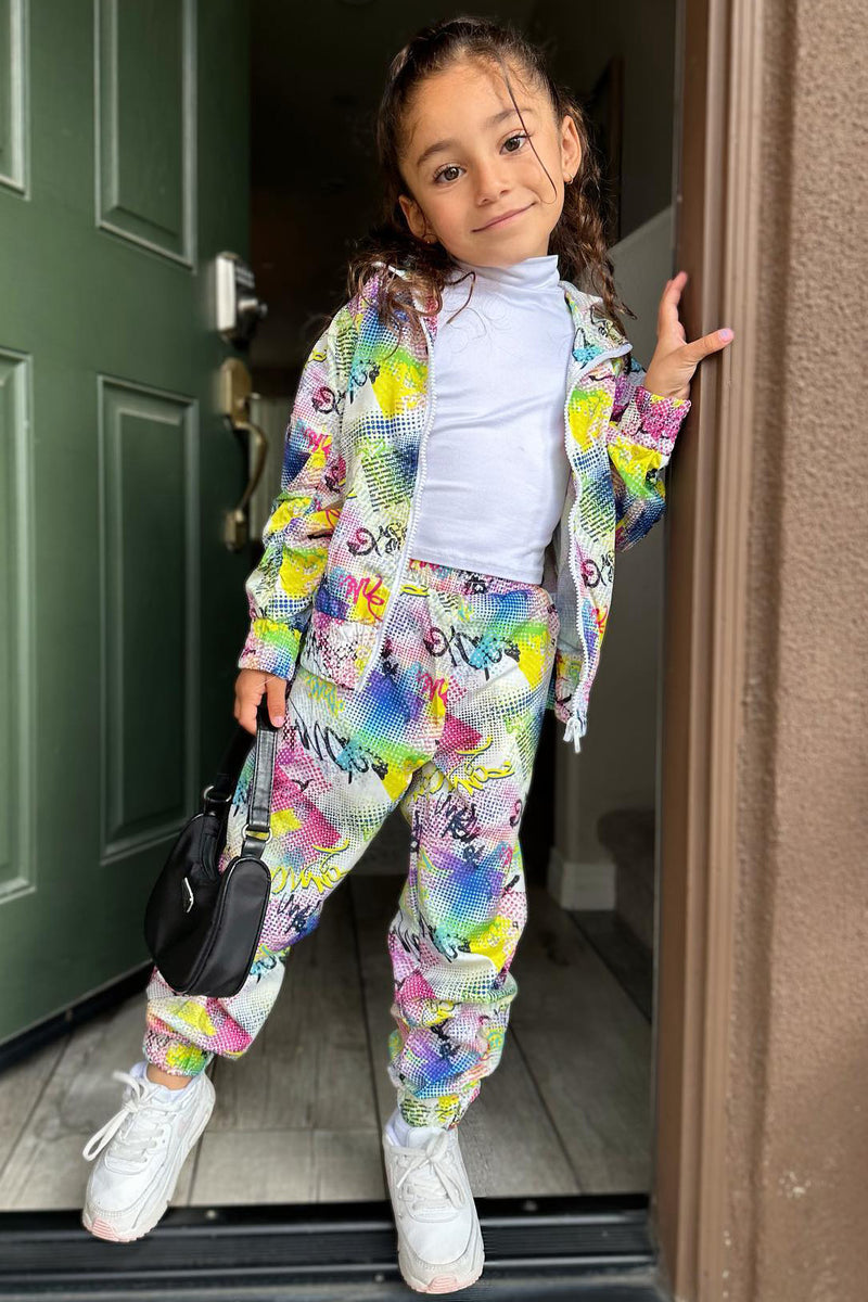 Mini Cozy Knit Zip Up Jogger Set - Multi Color | Fashion Nova, Kids Sets | Fashion Nova