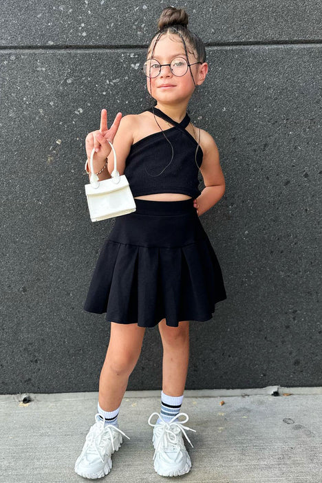 Black skirt on sale for little girl