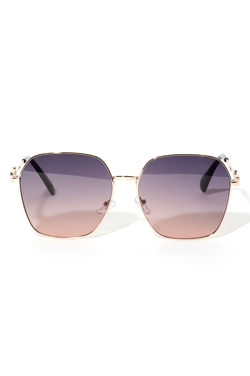 Continental Twist Sunglasses - Black/Pink | Fashion Nova, Sunglasses ...