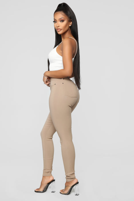 Tan best sale khakis women's