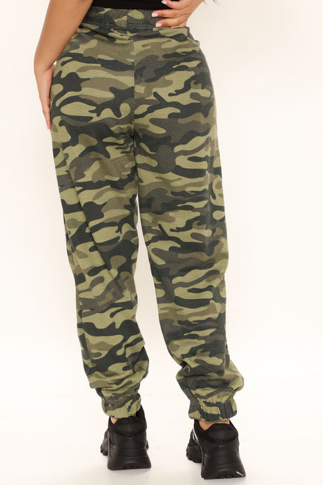 Fashion nova hot sale camo joggers