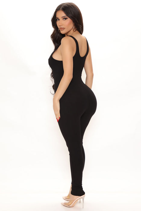 The Right Fit Jumpsuit Black