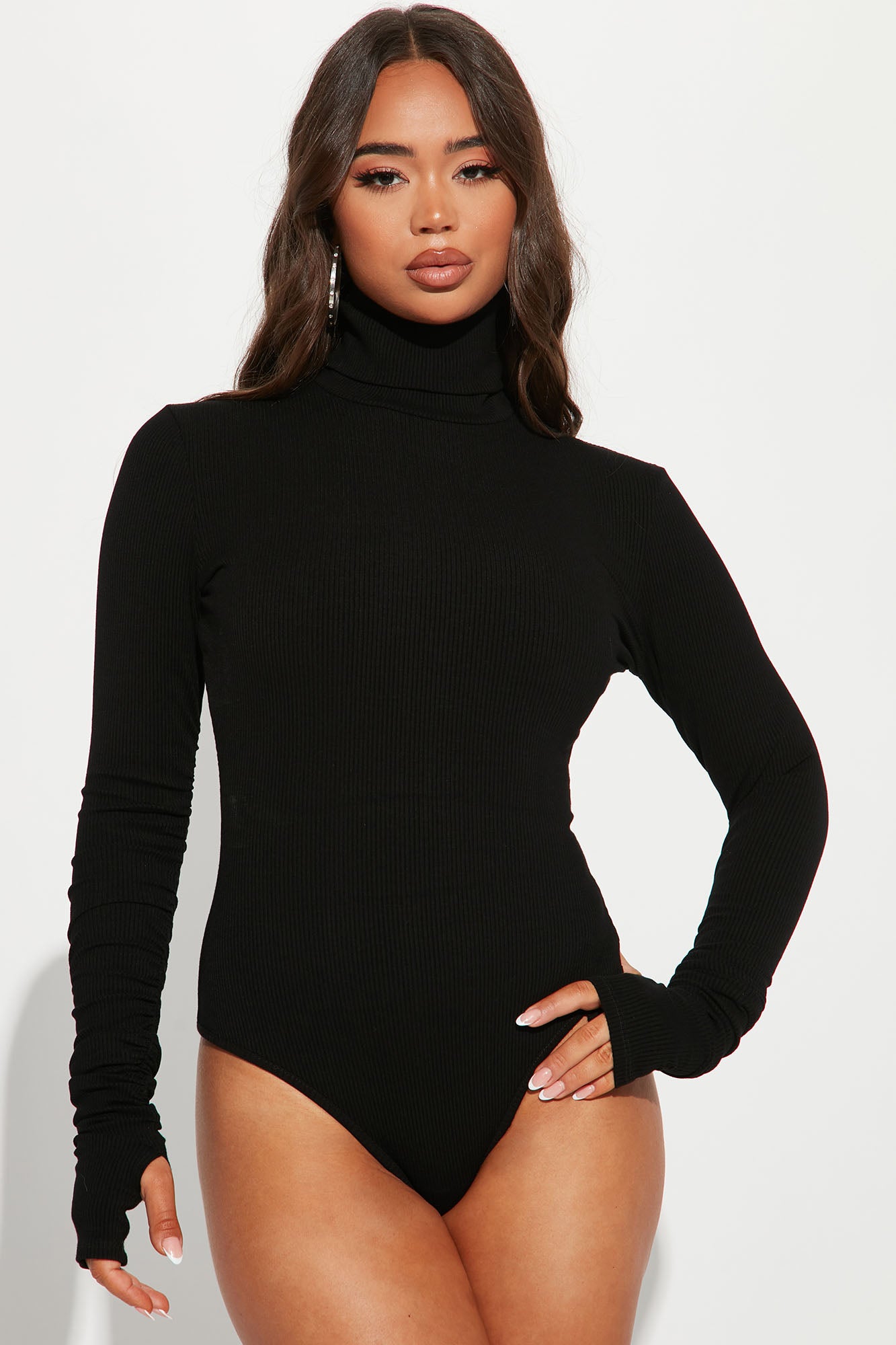 Olivia Snatched Bodysuit - Black, Fashion Nova, Bodysuits